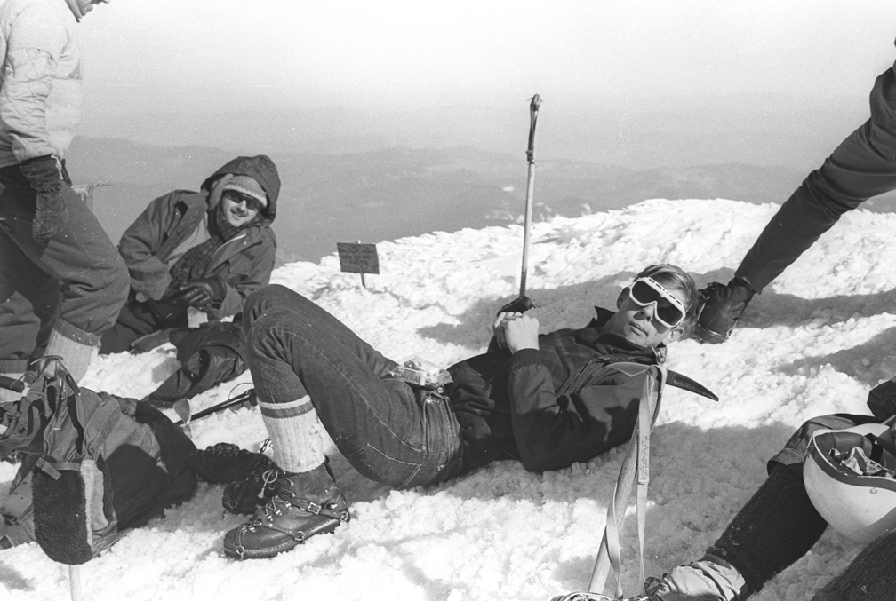 Ron Hohnstein, Brad Smith, Paul Holland on summit